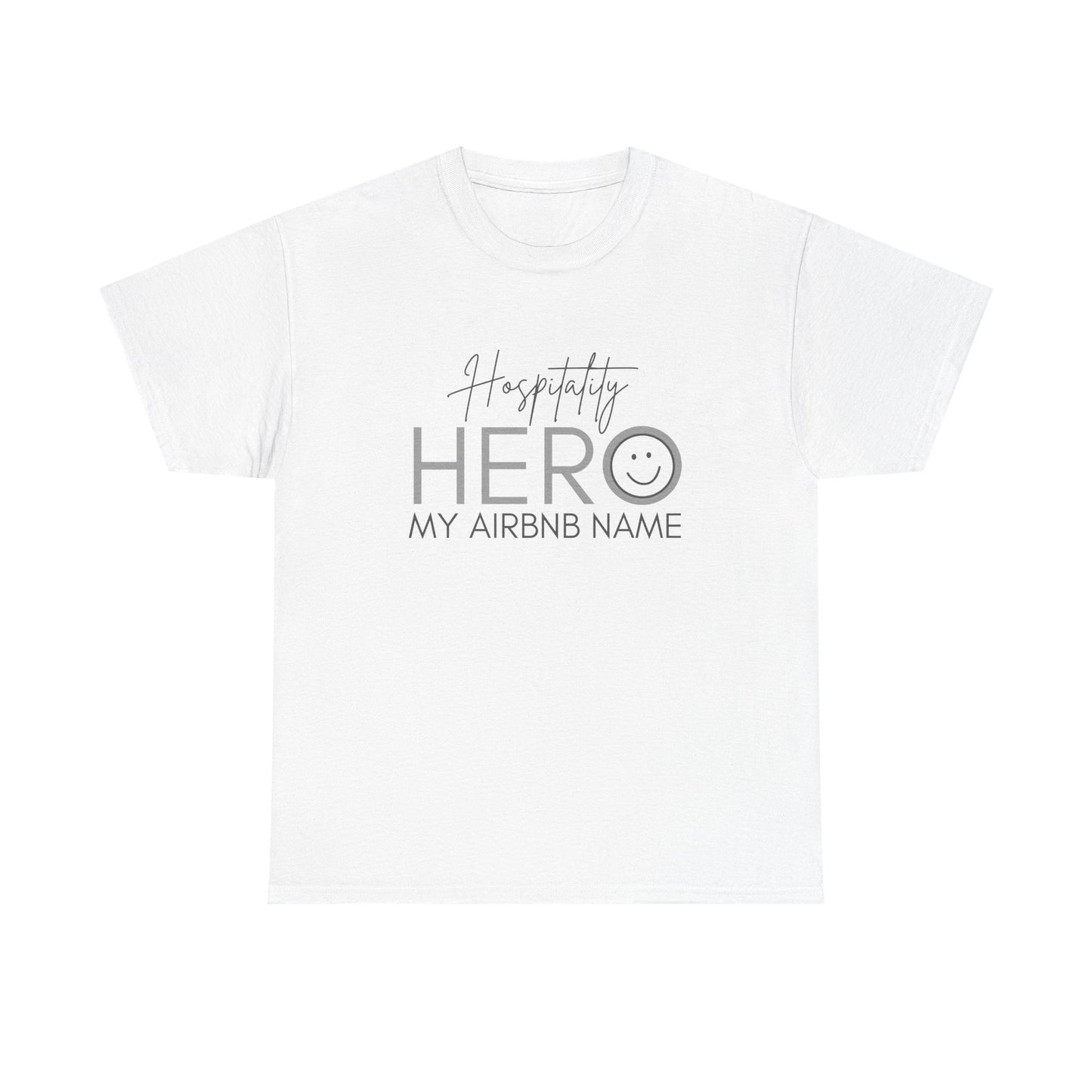 Hospitality Hero Unisex Tee - Airbnb, Short Term Rentals, B&B, Boutique Hotel Experts Vista Nuovo Fine Art Prints by Juliana2me