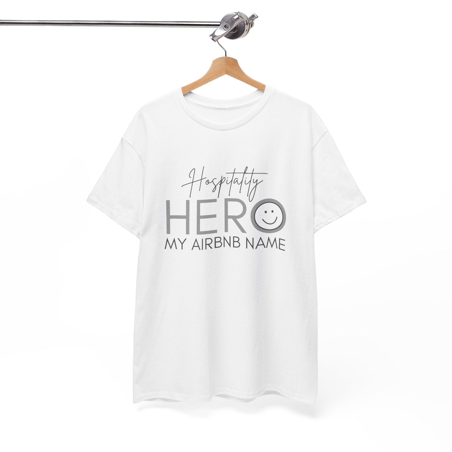 Hospitality Hero Unisex Tee - Airbnb, Short Term Rentals, B&B, Boutique Hotel Experts Vista Nuovo Fine Art Prints by Juliana2me