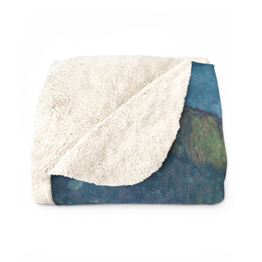 Sherpa Fleece Blanket - Yosemite National Park Lover's Edition