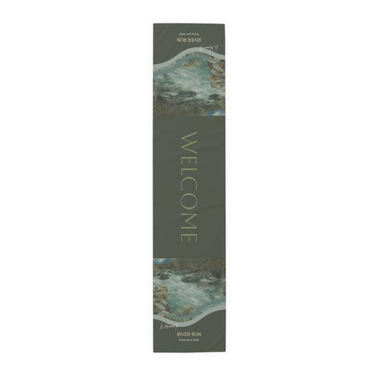 Welcoming River Run Table Runner, Home Decor, Dining Table Accessory, Rustic Table Setting, Perfect for Gatherings & Celebrations, [...]