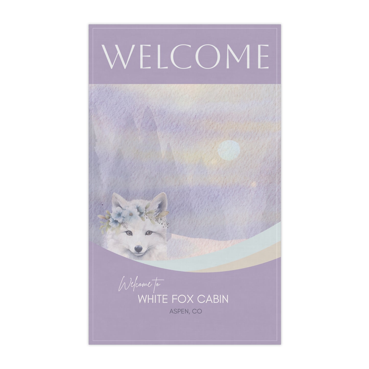 Tea Towels (cotton, poly) Vista Nuovo Fine Art Prints by Juliana2me