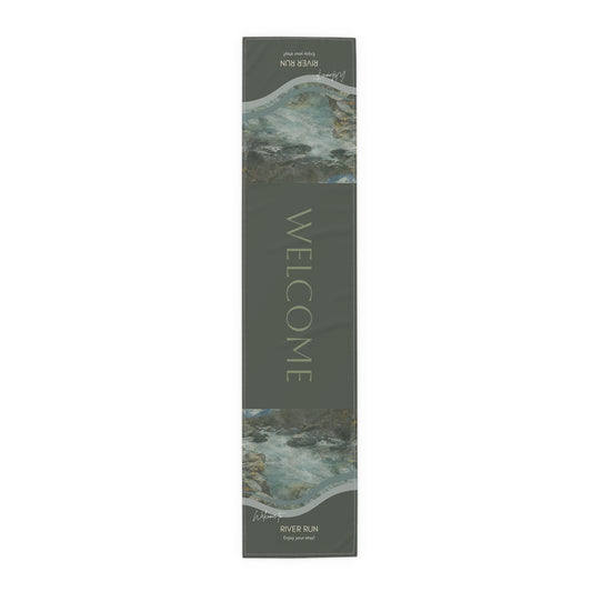 Welcoming River Run Table Runner, Home Decor, Dining Table Accessory, Rustic Table Setting, Perfect for Gatherings & Celebrations, [...]