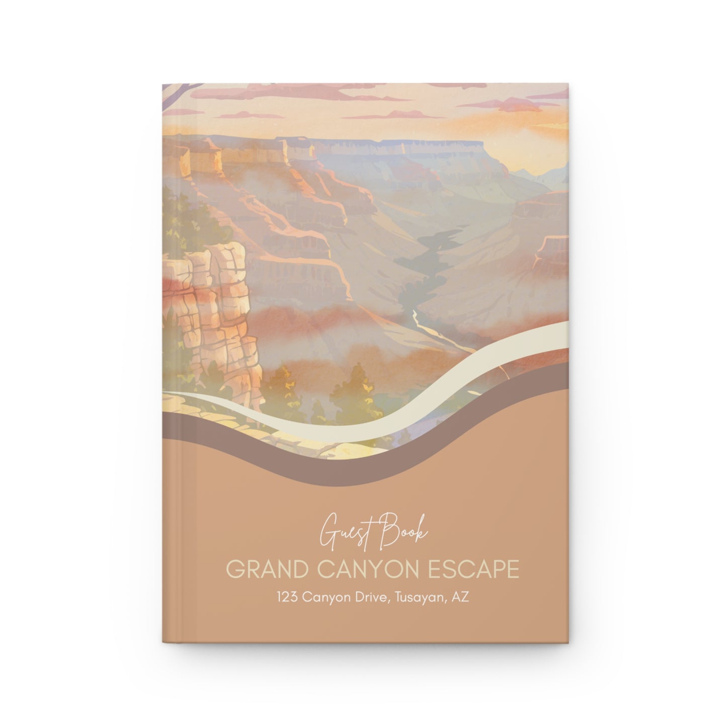 Airbnb Guest Journal (Grand Canyon) Vista Nuovo Fine Art Prints by Juliana2me