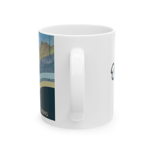 Yosemite National Park Ceramic Mug - Nature Lover's Gift, Adventure Coffee Cup, Hiking Souvenir, Travel Mug, Outdoor Decor