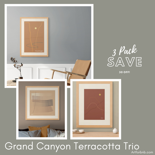 Grand Canyon Terracotta Trio